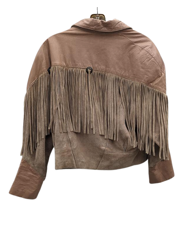 Leather Fringe Jacket
