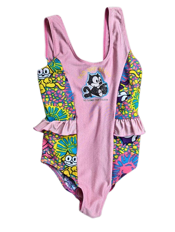 Vintage Girl’s Felix the Cat Swimsuit