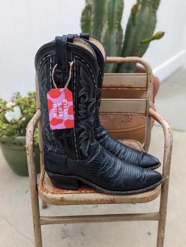 Black Cowboy Boots