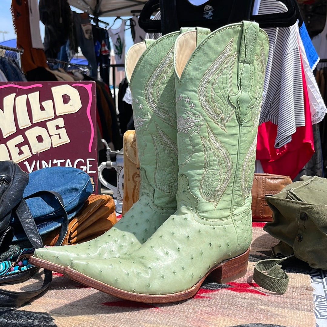 Lime Green Boots