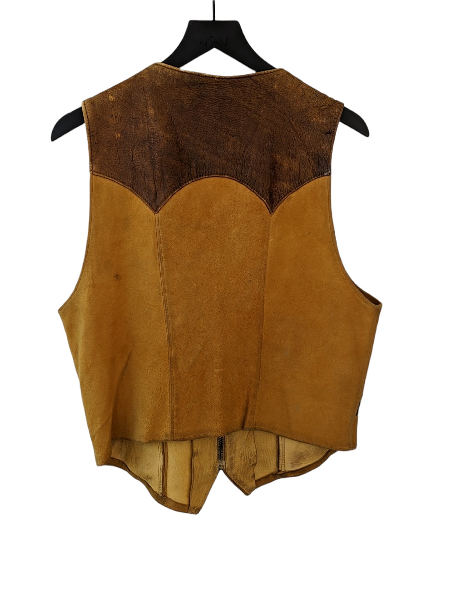 Leather Suede Vest