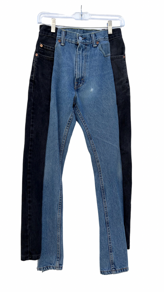 Two Tone Denim Boot Cut 505 Levis