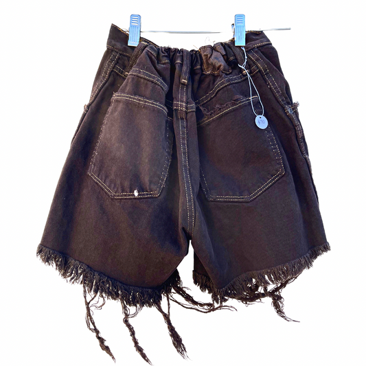 Brown Wrangler Cut Off Shorts