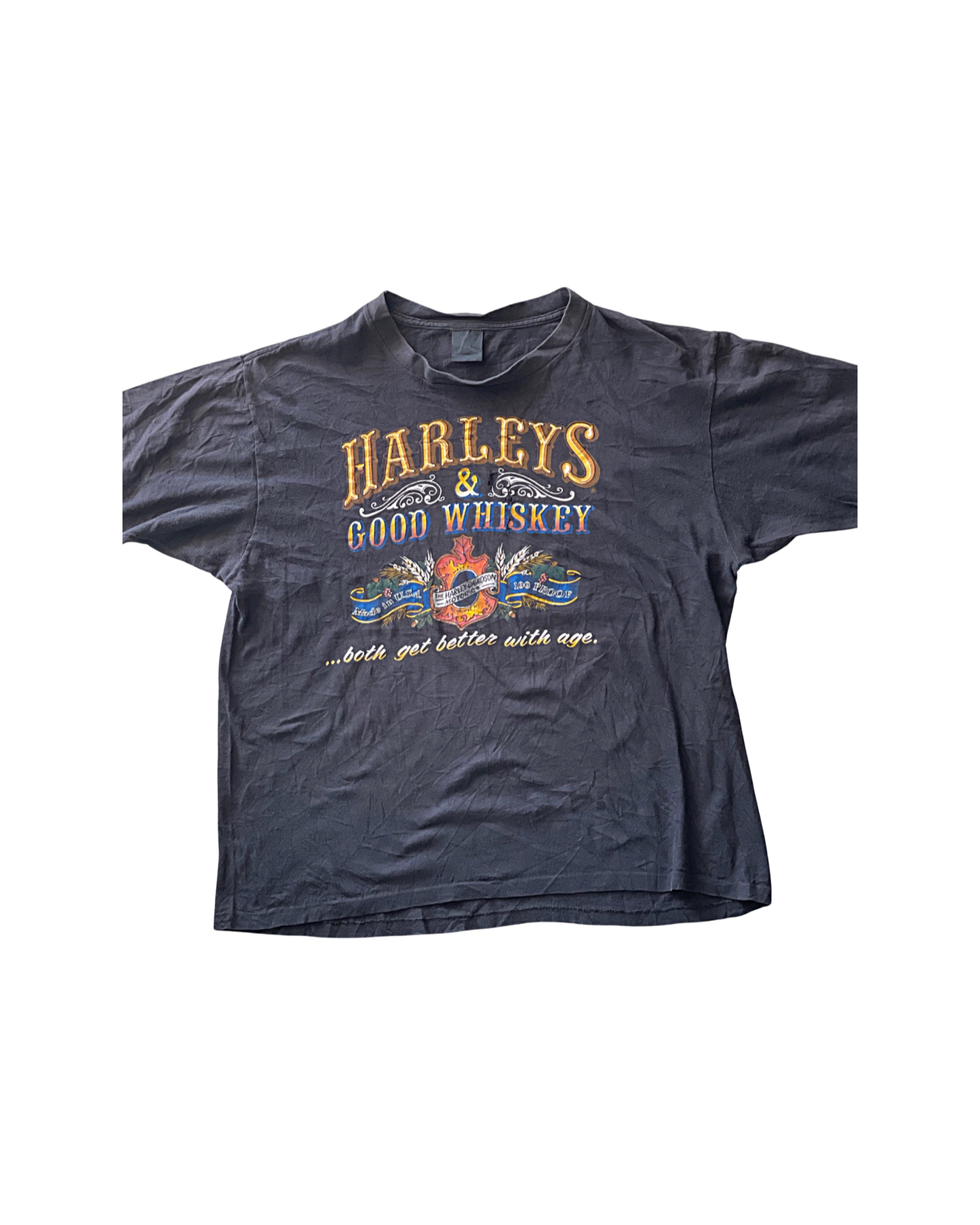 Harleys and Good Whiskey Tee