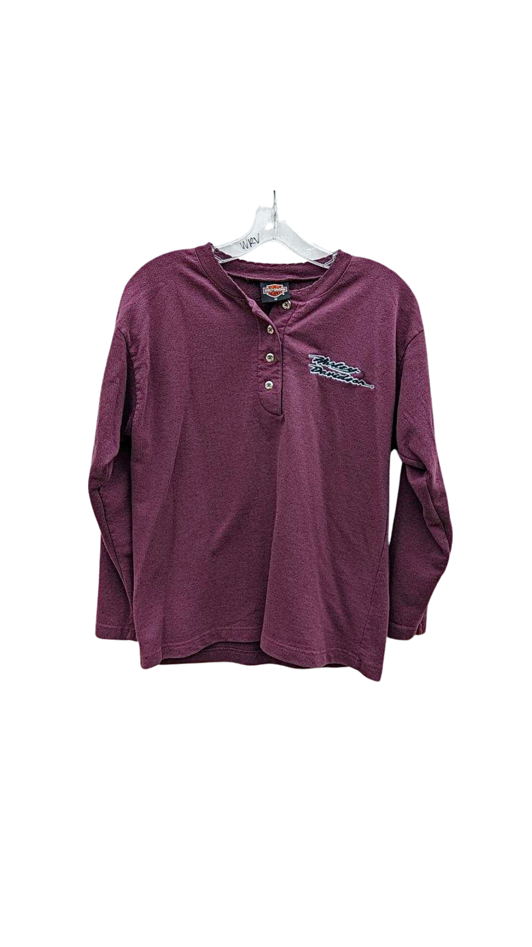 Plum Harley Davidson Henley